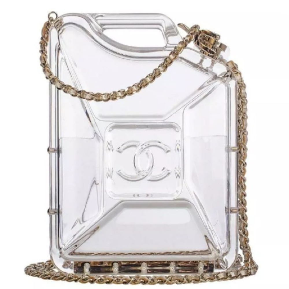 Rare Chanel Dubai By Night Gas Tank Minaudiere